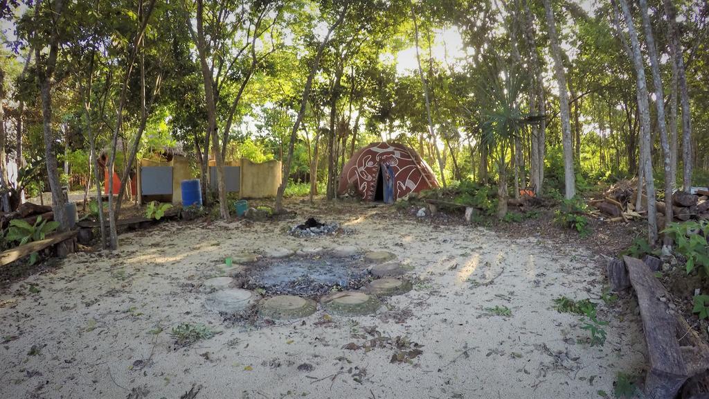 La Casa De Los Ninos Del Arbol Hotel Bacalar Exterior foto